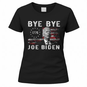 Bye Bye Biden Funny Anti Biden Election Drops Out Women's T-Shirt