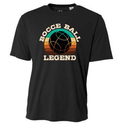 Bocce Ball Boccie Lover Cooling Performance Crew T-Shirt