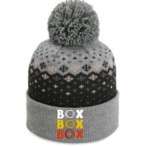 Box Box Box Formula Racing Radio Pit Box Box Box The Baniff Cuffed Pom Beanie