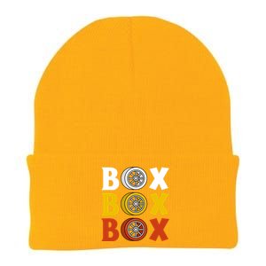 Box Box Box Formula Racing Radio Pit Box Box Box Knit Cap Winter Beanie