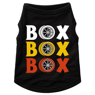 Box Box Box Formula Racing Radio Pit Box Box Box Doggie Tank
