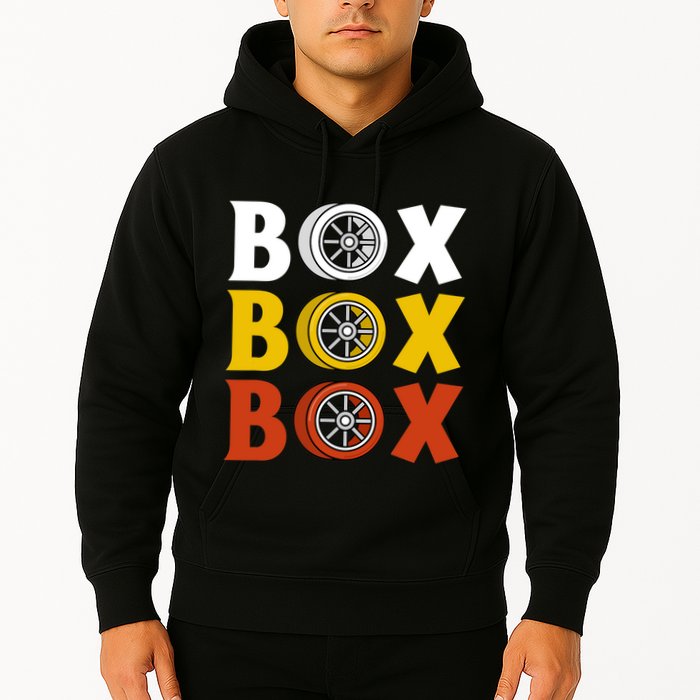 Box Box Box Formula Racing Radio Pit Box Box Box Hoodie