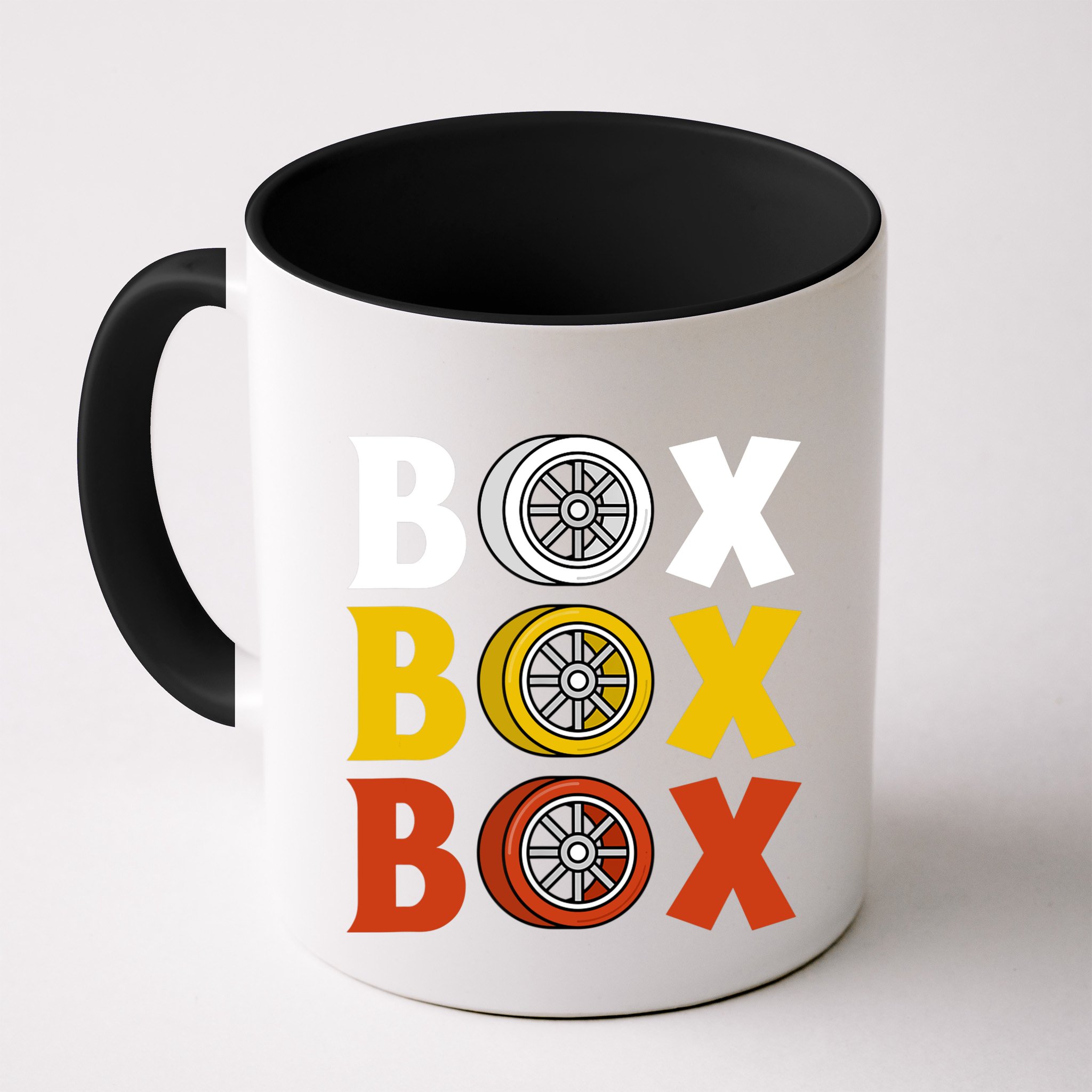 Box Box Box Formula Racing Radio Pit Box Box Box Mug