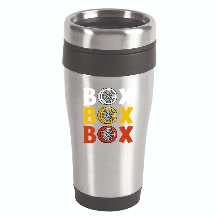 Box Box Box Formula Racing Radio Pit Box Box Box 16oz Travel Tumbler