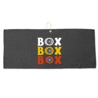 Box Box Box Formula Racing Radio Pit Box Box Box Large Microfiber Waffle Golf Towel