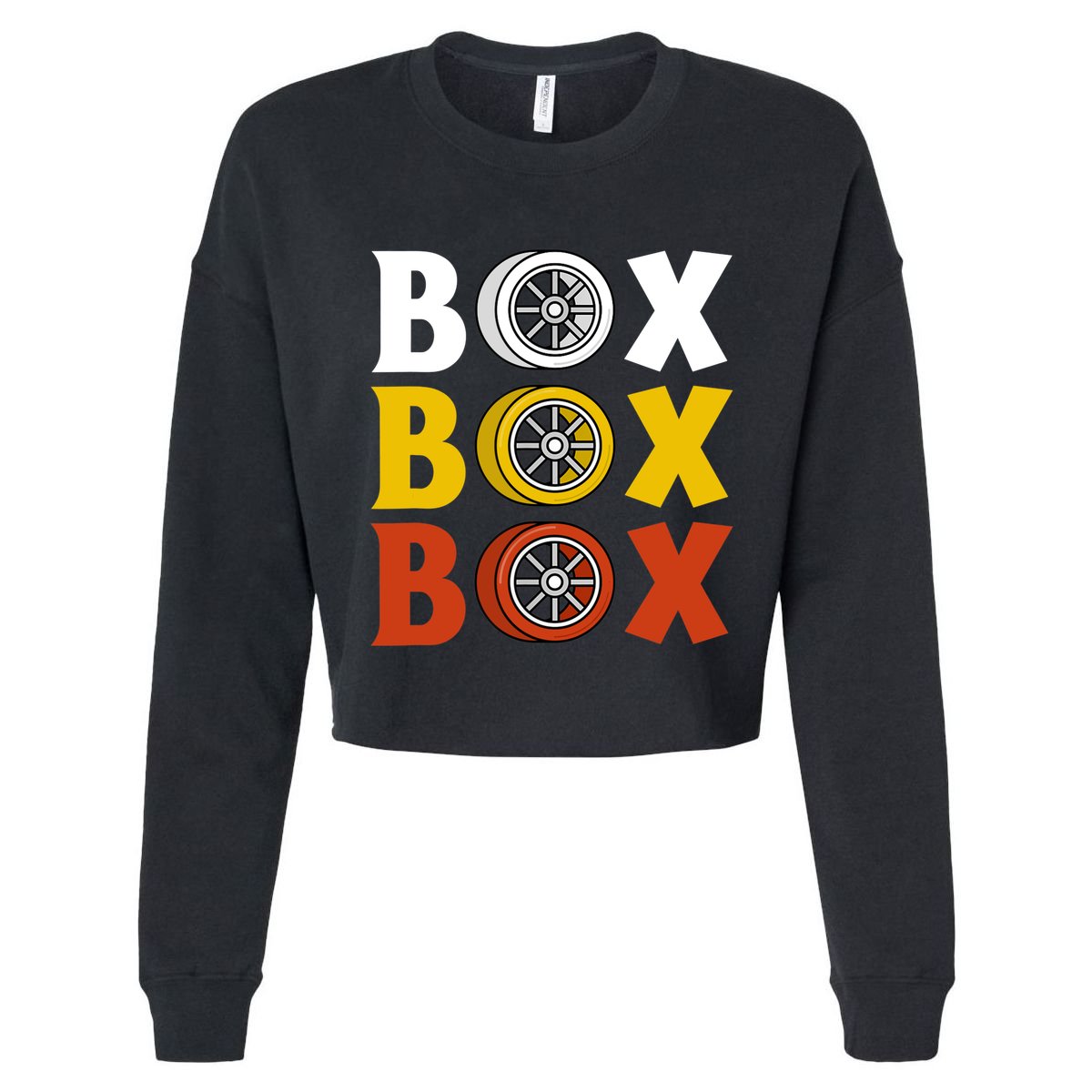 Box Box Box Formula Racing Radio Pit Box Box Box Cooling Performance Long Sleeve Crew