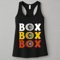 Box Box Box Formula Racing Radio Pit Box Box Box Womens Tank Top