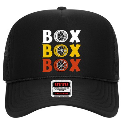 Box Box Box Formula Racing Radio Pit Box Box Box Trucker Hat