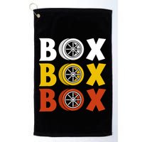 Box Box Box Formula Racing Radio Pit Box Box Box Golf Towel