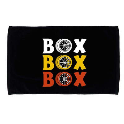 Box Box Box Formula Racing Radio Pit Box Box Box Microfiber Hand Towel