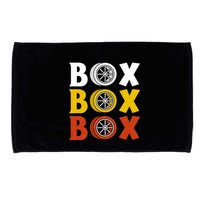 Box Box Box Formula Racing Radio Pit Box Box Box Microfiber Hand Towel