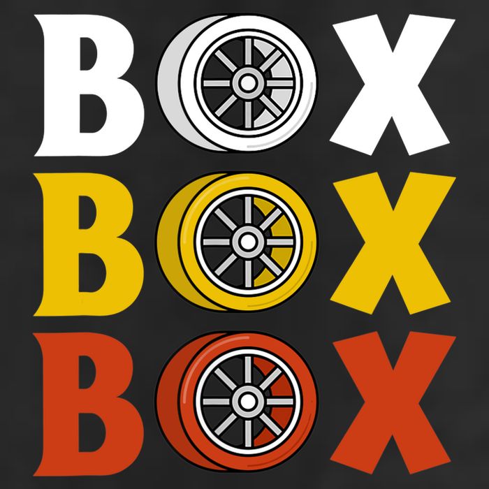 Box Box Box Formula Racing Radio Pit Box Box Box Microfiber Hand Towel