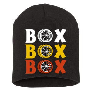 Box Box Box Formula Racing Radio Pit Box Box Box Short Acrylic Beanie