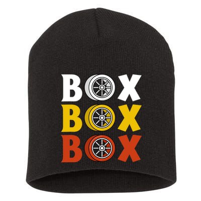 Box Box Box Formula Racing Radio Pit Box Box Box Short Acrylic Beanie
