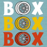 Box Box Box Formula Racing Radio Pit Box Box Box Sueded Cloud Jersey T-Shirt