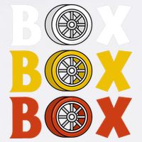 Box Box Box Formula Racing Radio Pit Box Box Box Garment-Dyed Sweatshirt