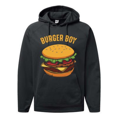 Burger Boy Performance Fleece Hoodie