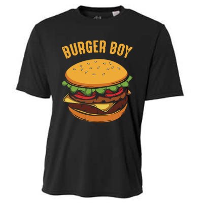 Burger Boy Cooling Performance Crew T-Shirt