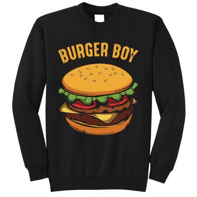 Burger Boy Tall Sweatshirt