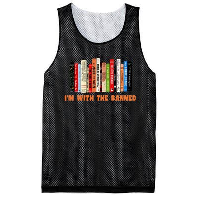 Banned Books Mesh Reversible Basketball Jersey Tank