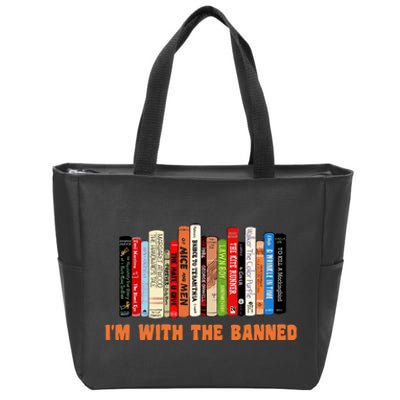 Banned Books Zip Tote Bag