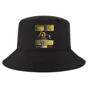 Big Bro Brother Birthday Crew Party Excavator Cool Comfort Performance Bucket Hat