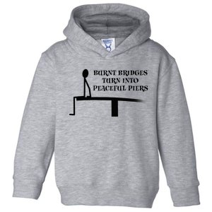 Burnt Bridges Toddler Hoodie