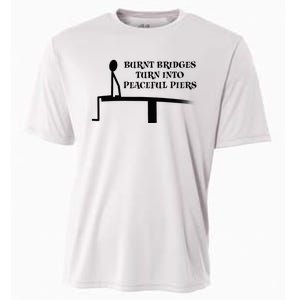 Burnt Bridges Cooling Performance Crew T-Shirt