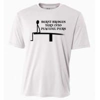 Burnt Bridges Cooling Performance Crew T-Shirt