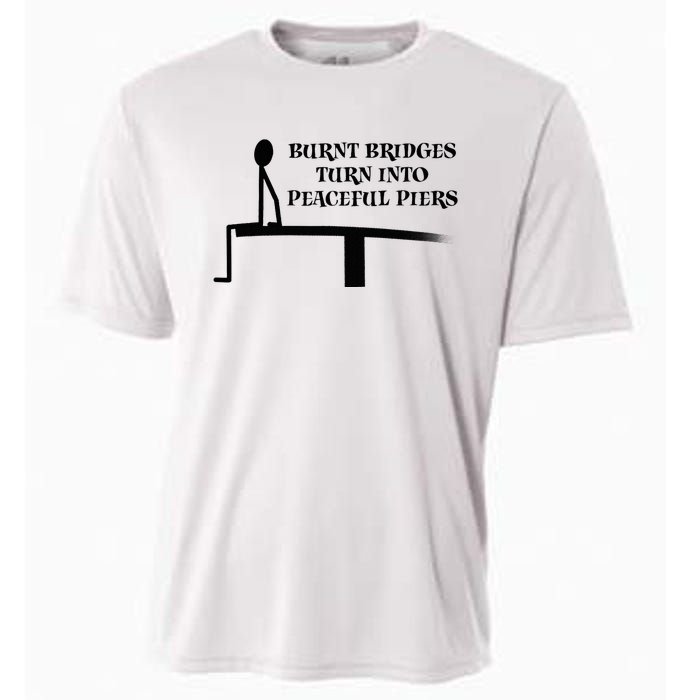 Burnt Bridges Cooling Performance Crew T-Shirt