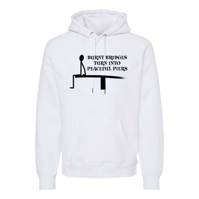 Burnt Bridges Premium Hoodie