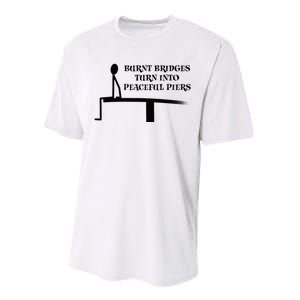 Burnt Bridges Performance Sprint T-Shirt