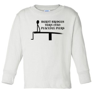 Burnt Bridges Toddler Long Sleeve Shirt