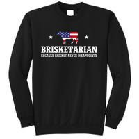 Brisketarian Because Brisket Never Disappoints Bbq Lover Sweatshirt