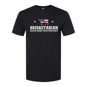 Brisketarian Because Brisket Never Disappoints Bbq Lover Softstyle CVC T-Shirt