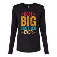 Best Big Brother Ever Big Brother For Teenage Womens Cotton Relaxed Long Sleeve T-Shirt