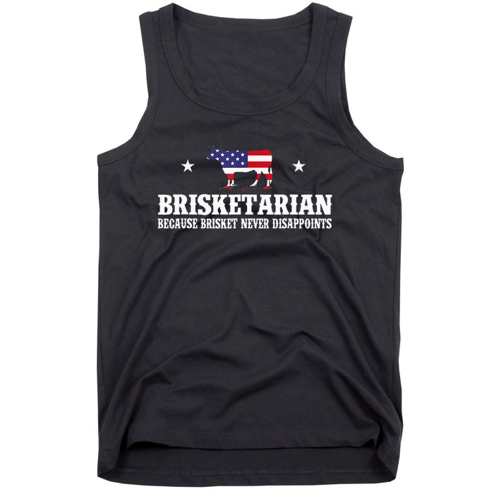 Brisketarian Because Brisket Never Disappoints Bbq Lover Tank Top