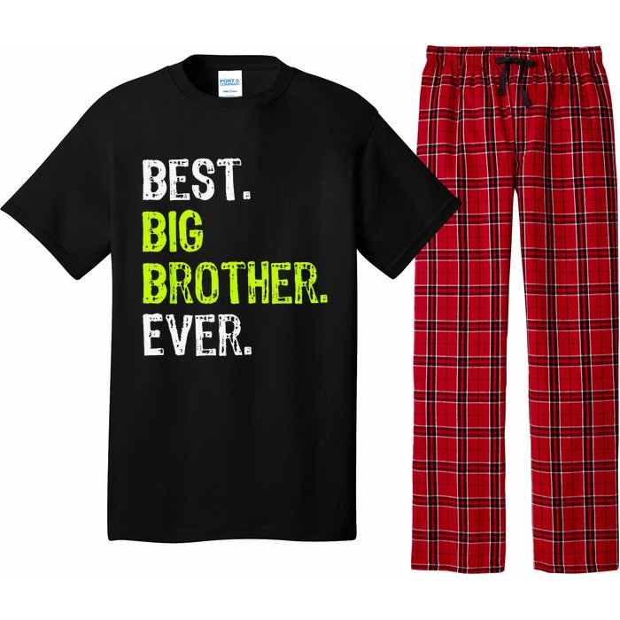 Best Big Brother Ever Teenager Older Sibling Pajama Set