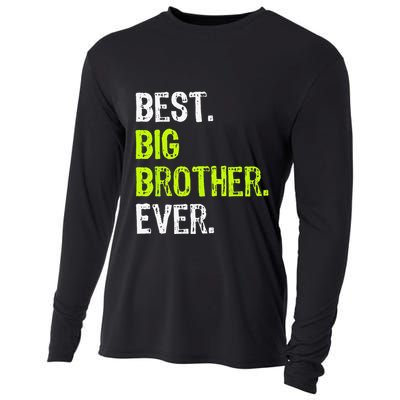 Best Big Brother Ever Teenager Older Sibling Cooling Performance Long Sleeve Crew
