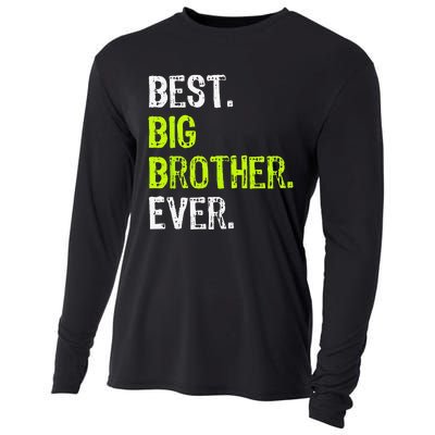 Best Big Brother Ever Teenager Older Sibling Cooling Performance Long Sleeve Crew