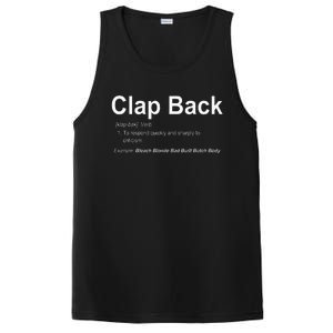 Bleach Blonde Bad Built Butch Body Clap Back PosiCharge Competitor Tank