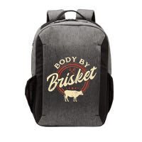 Body By Brisket Pitmaster BBQ Lover Smoker Grilling Vector Backpack