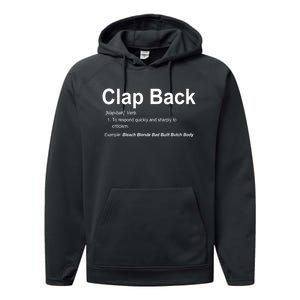 Bleach Blonde Bad Built Butch Body Clap Back Funny Political Performance Fleece Hoodie