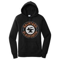 Blacksmith Backyard Blacksmith Forging Gift Women's Pullover Hoodie