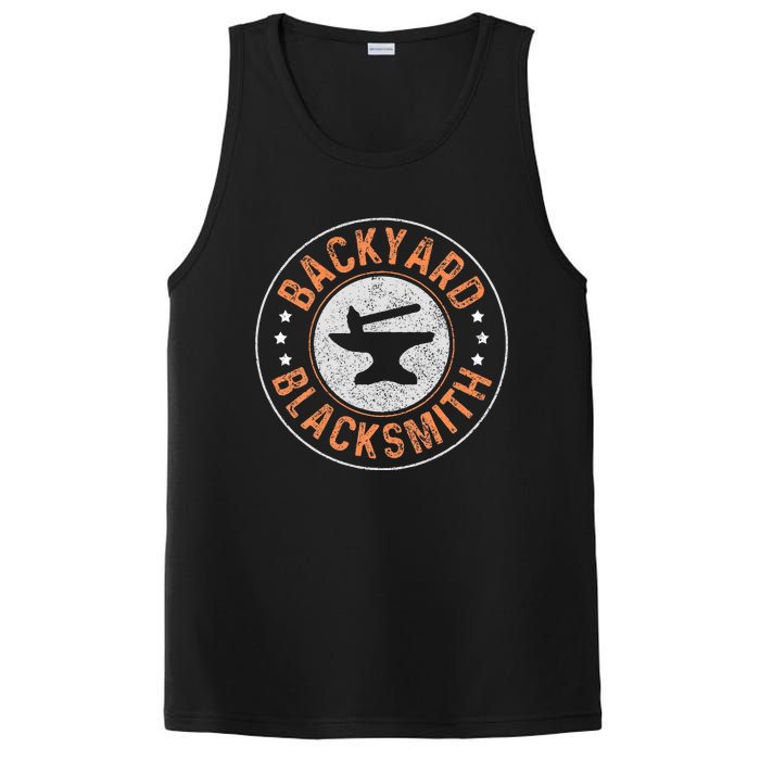 Blacksmith Backyard Blacksmith Forging Gift PosiCharge Competitor Tank