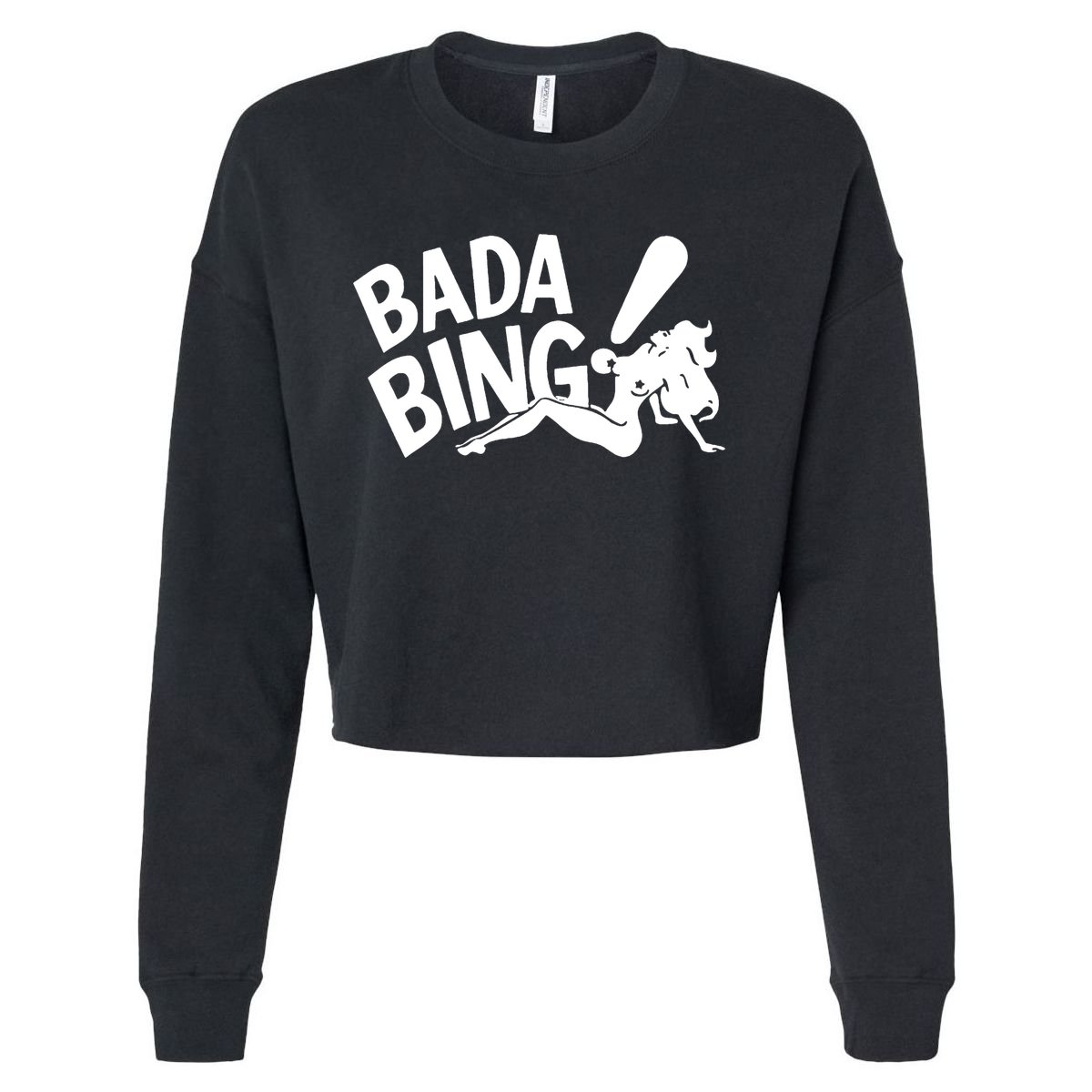 Bada Bing Cropped Pullover Crew