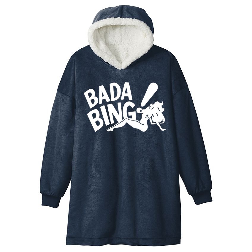 Bada Bing Hooded Wearable Blanket