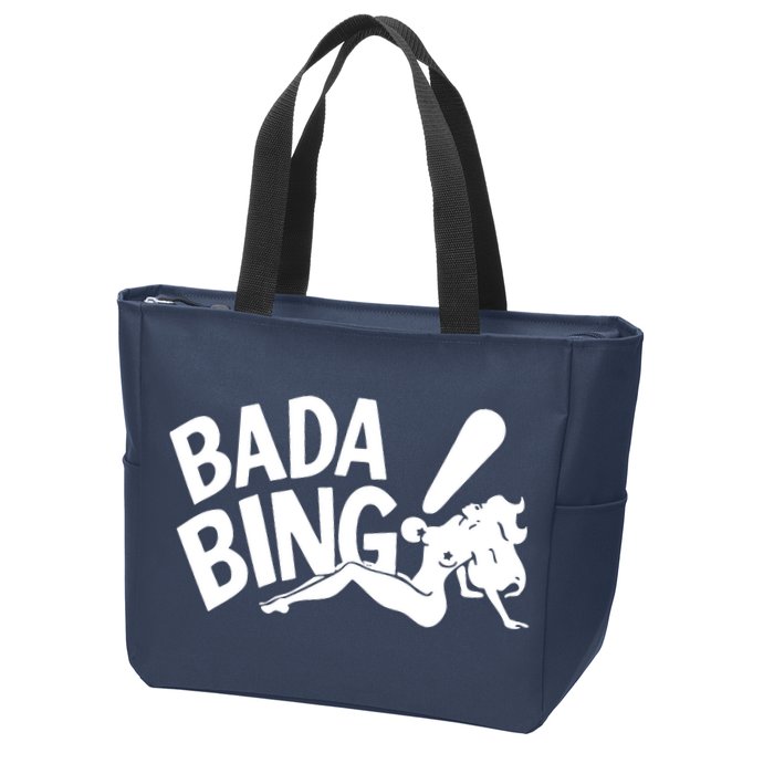 Bada Bing Zip Tote Bag