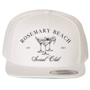 Beach Bachelorette Wool Snapback Cap