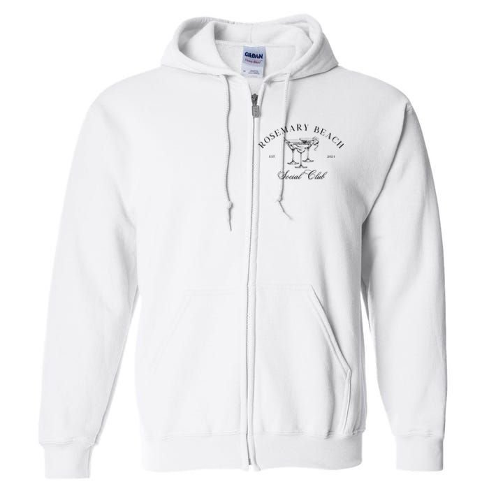 Beach Bachelorette Full Zip Hoodie